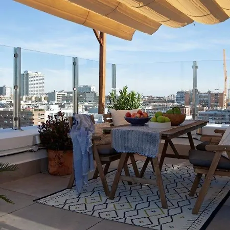 Wishome - Atico Con Espectacular Terraza En Bernabeu Madrid Exterior photo