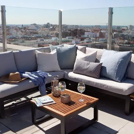 Wishome - Atico Con Espectacular Terraza En Bernabeu Madrid Exterior photo